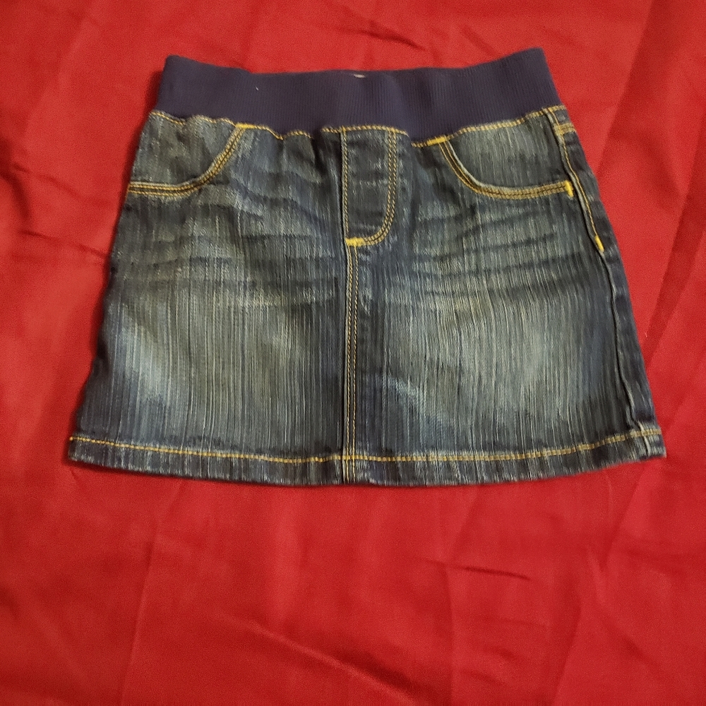 Girls Denim Skort